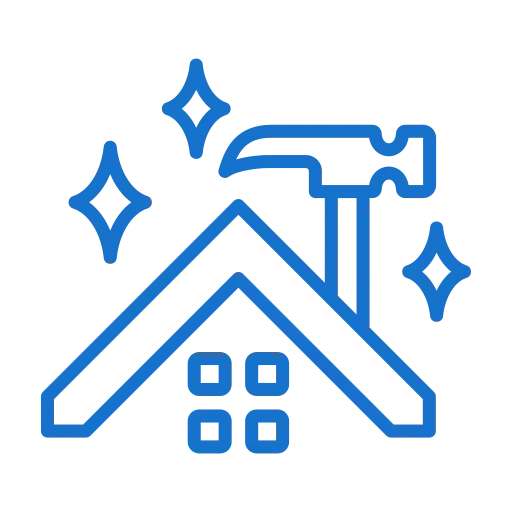 Icone réparation toit